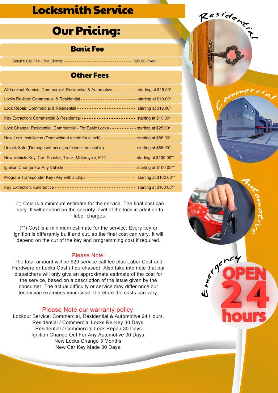 Osprey Lock And Locksmith Osprey, FL 941-225-4613